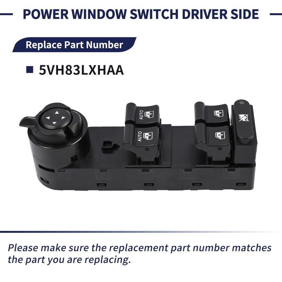 並行輸入品】Magimaker 5VH83LXHAA パワーウィンドウスイッチ 運転席側
