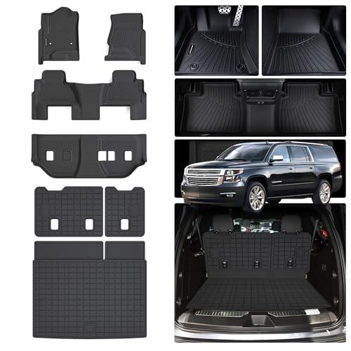 並行輸入品】MJBYMAT フロアマット 2015 2020 シボレー サバーバン 8