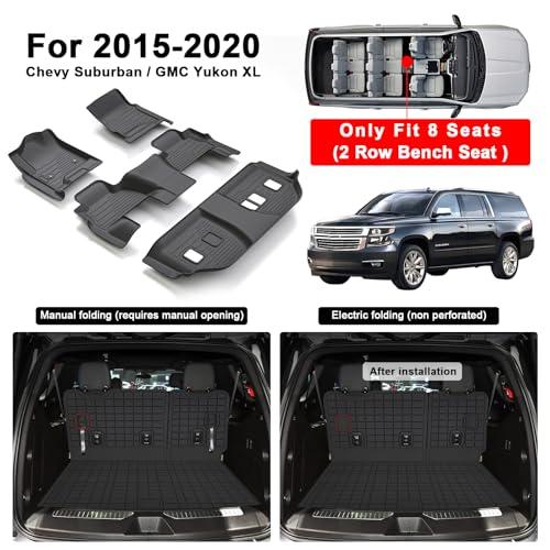 並行輸入品】MJBYMAT フロアマット 2015 2020 シボレー サバーバン 8
