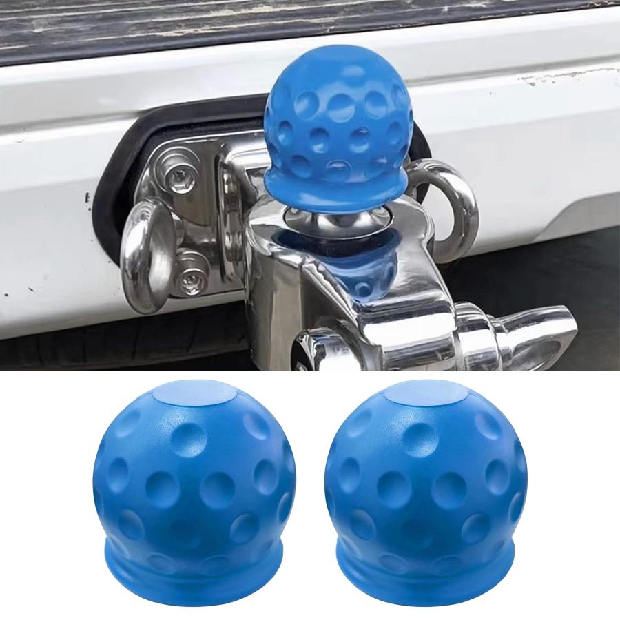並行輸入品】Tioollev トレーラーボールカバー 2個 2インチ ゴム製防水