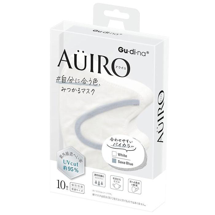 グディナ アウイロ マスク 3Dマスク ホワイト 10枚 青山通商 : ナイス