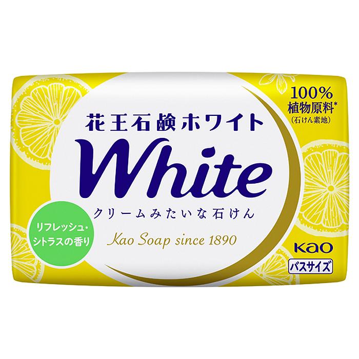 花王石鹸ホワイト リフレッシュ・シトラスの香り バスサイズ 130g 花王