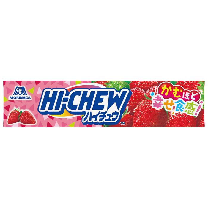 HIーCHEW ハイチュウ ＜ストロベリー＞ 12粒×12個セット 森永製菓 
