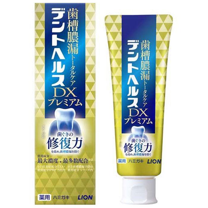 デントヘルス デントヘルス薬用ハミガキ DXプレミアム 90g LION 