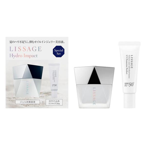 イノスピリット リジュビネートエキス 30ml ２本セット　① LISSAGE リサージ ハイドロインパクトセット ジェル状美容液 カネボウ