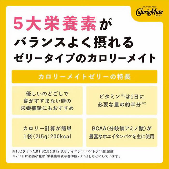 大塚製薬 カロリーメイト ゼリー アップル味 215g 爆買 : ナイス