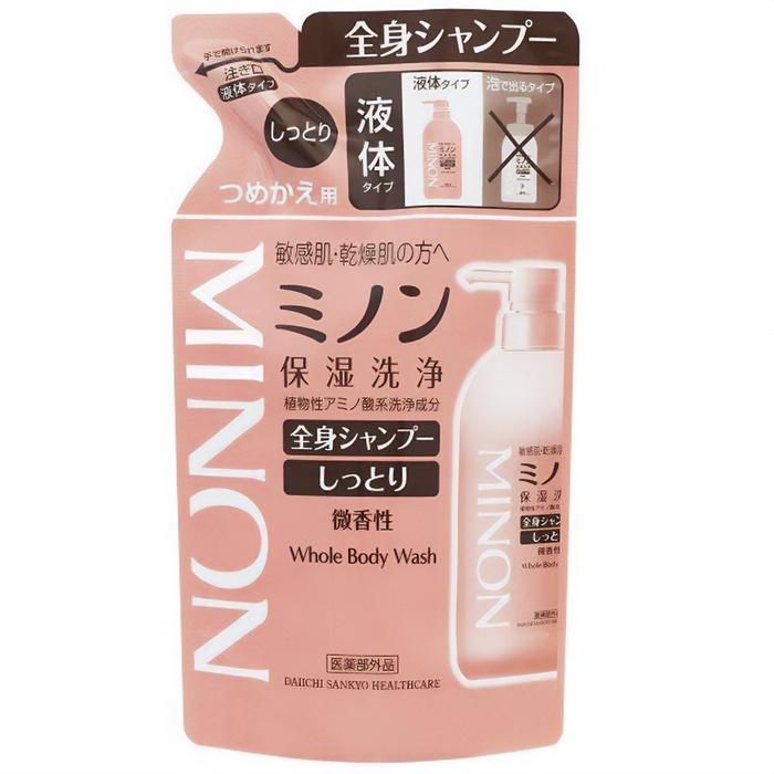 MINON ミノン 全身シャンプー しっとりタイプ 詰替用 380mL 医薬部外品