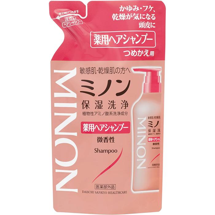 MINON ミノン 薬用ヘアシャンプー 詰替え用 380mL 医薬部外品 第一三共