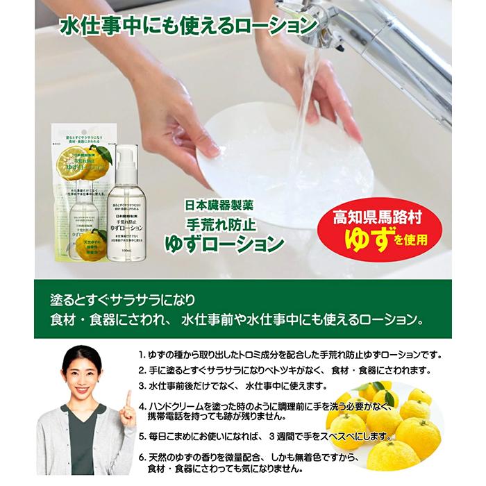 ゆずローション 100mL 手荒れ防止に 日本臓器製薬 : ナイス