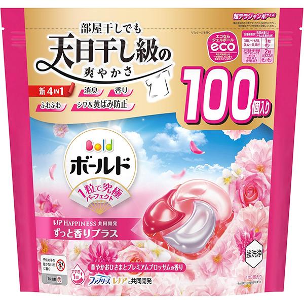 P&G ボールドジェルボール華やかおひさまとプレミアムブロッサムの香り1100粒 ボールド ジェルボール 4in1 華やかおひさまとプレミアムブロッサムの