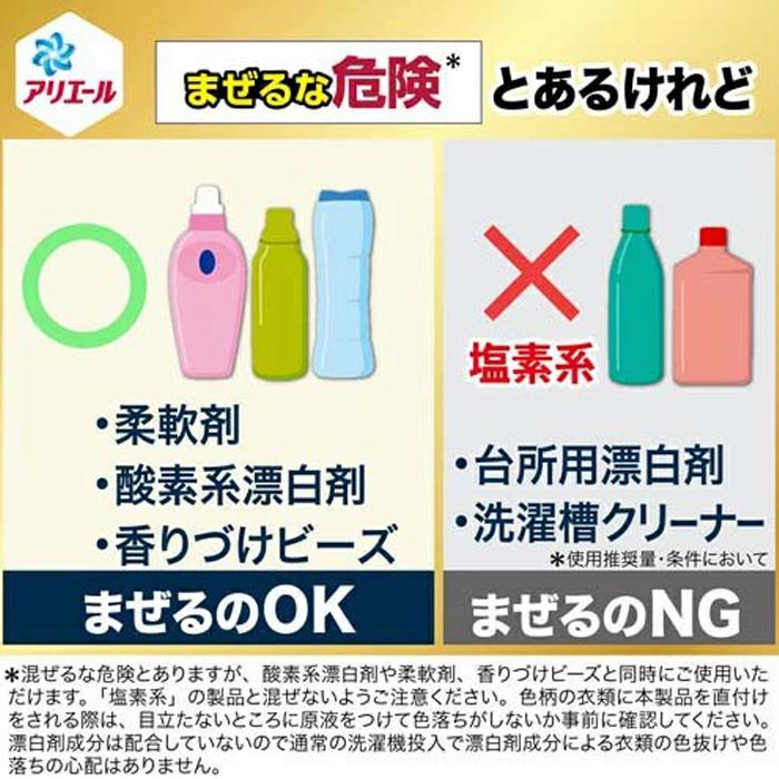 アリエール 液体 除菌成分プラス つめかえ 1kg×6個 ×2ケース P&G 洗濯