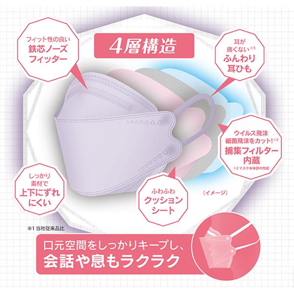 三次元マスク 三次元 ダイヤモンドマスク プラチナシリーズ ピーチ
