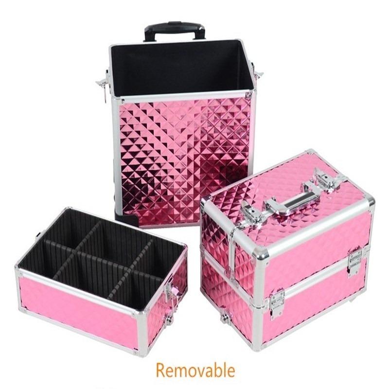 【美品】プロ仕様　LUVODI メイクボックスキャリー　大容量 3WAY 未使用 プロ仕様 LUVODI メイクボックスキャリー 3WAY 大容量