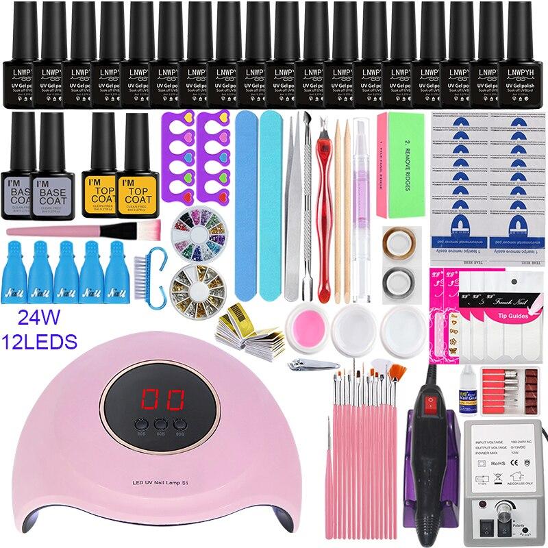 最新情報 ジェルネイル スターターキット ラインストーン Ledライト付き 初心者 24w Choose 18 Color 格安即決 Www Technet 21 Org