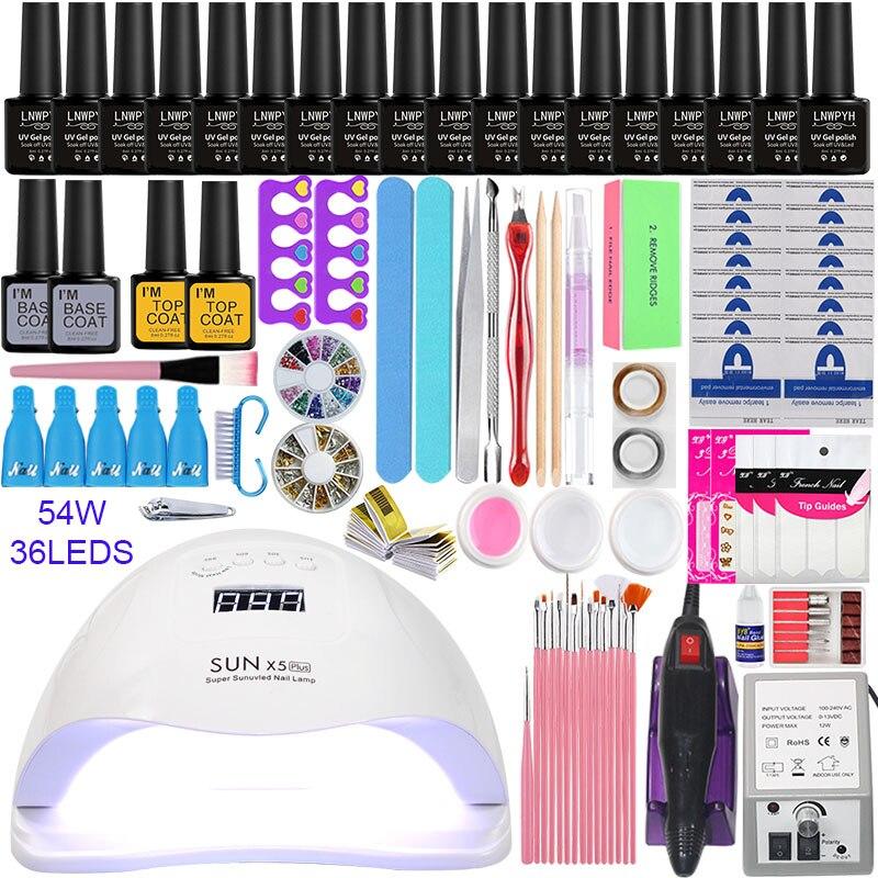 売れ筋ランキングも掲載中 ジェルネイル Color 18 54wchoose 初心者 Ledライト付き ラインストーン スターターキット ジェル ネイル Www Reinnec Cl