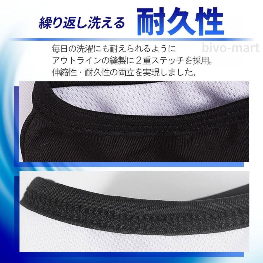 スポーツマスク 夏用 メッシュ 冷感マスク 2枚セット ランニング