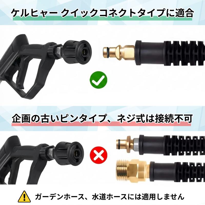 高圧洗浄機 ショートガン ケルヒャー 洗車 マルチスプレーノズル