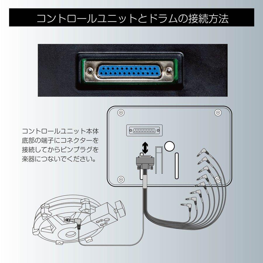 CEULA 電子ドラム セット 初心者 折りたたみ式 USB MIDI機能 イス付き 日本語説明書 防音マット付き PSE認証済 1年保証 #811｜nicetouch｜06