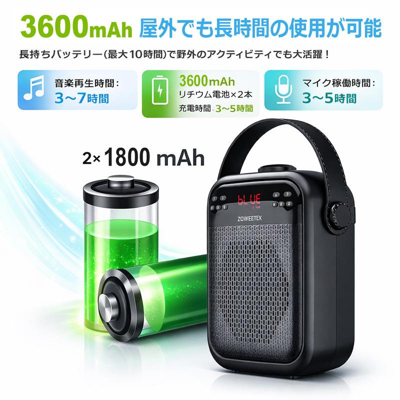 拡声器 ハンズフリー ワイヤレス Bluetooth ポータブル スピーカー