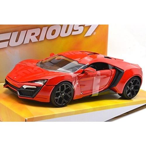 ミニカー 1 24 ワイルドスピード スカイミッション ライカン ハイパースポーツ レッド 0792 0006 ミニカーハント ヤフー店 通販 Yahoo ショッピング