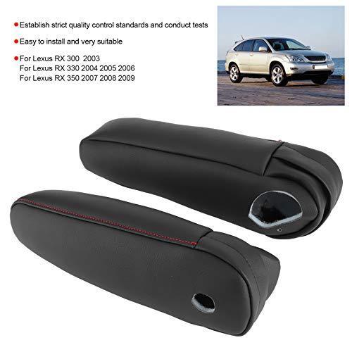 シートアームレストカバー アームレストプロテクター 人造革カバー 滑り止め 耐久性 2ピース 穴あけなし 耐久性 耐摩耗性 車用内装飾品 レクサスrx S 2624 Narrow Vendor 通販 Yahoo ショッピング