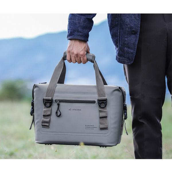 ANOBA ( アノバ ) ブリザードソフトクーラー 25L アイスグレー AN057 