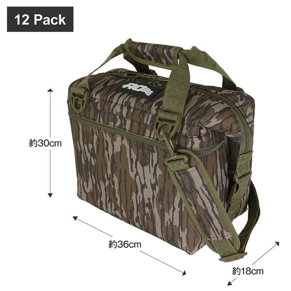 新しく着き AOクーラー 12パック キャンバス ソフトクーラー ボトム