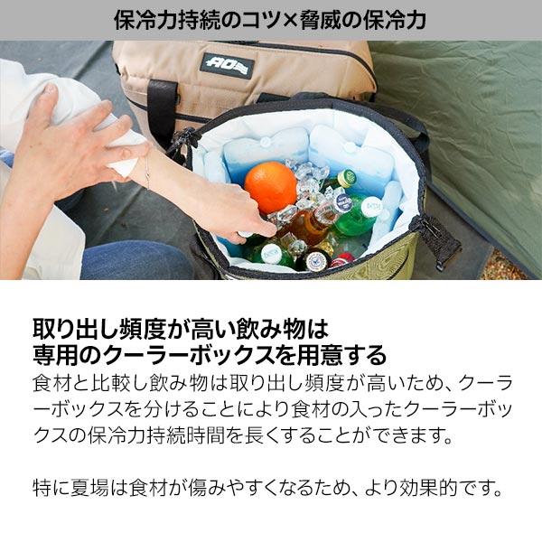 AOクーラーズ 12パック カーボン ソフトクーラー AOCR12  キャンプ 小型 11L ソフトクーラー クーラーボックス 保冷バッグ | AO Coolers | 18
