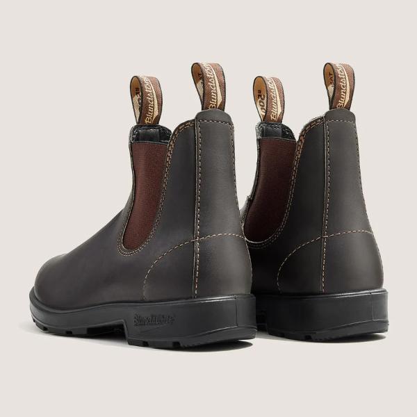 【美品】BLUNDSTONE 500サイドゴアブーツ スタウトブラウン サイズ8 ブランドストーン 500 BS500050 [スタウトブラウン] (メンズ