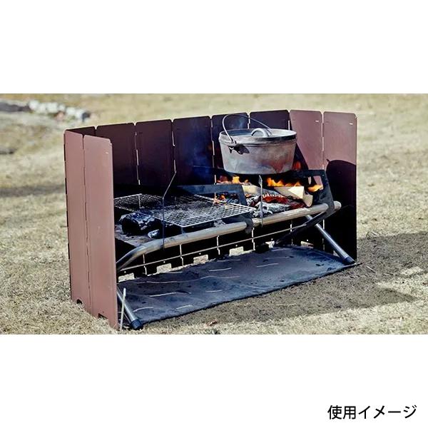 Bush craft（ブッシュクラフト） SUS クロスファイヤースタンド ダブル