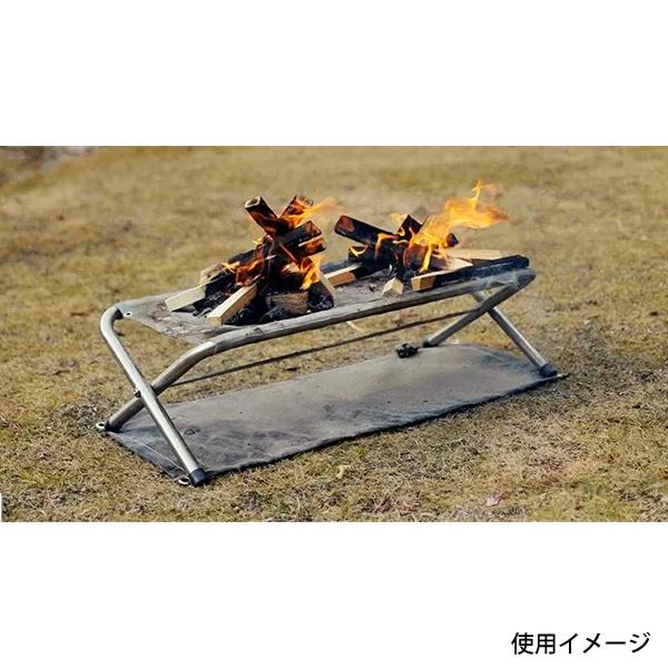 Bush craft（ブッシュクラフト） SUS クロスファイヤースタンド ダブル