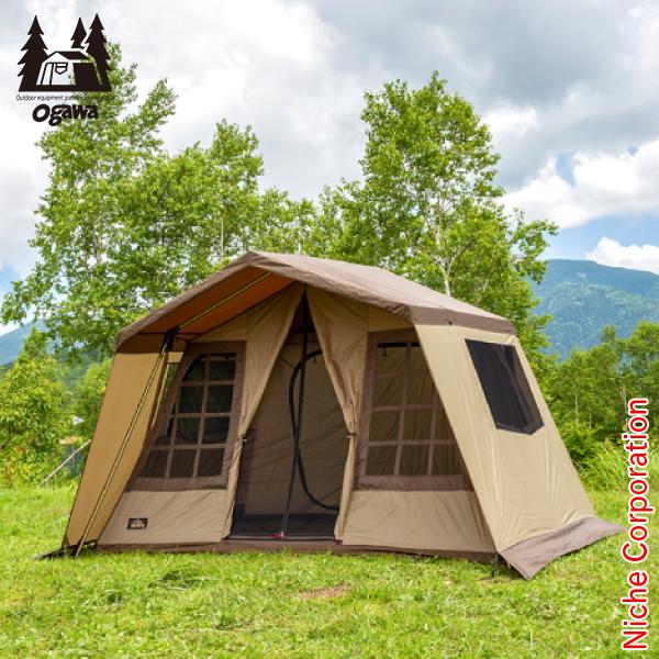 オガワ オーナーロッジ タイプ52R ogawa 2252 テント アウトドア ロッジテント キャンプ ロッジ型テント 4人 5人 ロッジ の商品画像