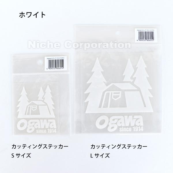 ogawa オガワキャンパル(ogawa) 限定品 カッティングステッカーS＆L 2