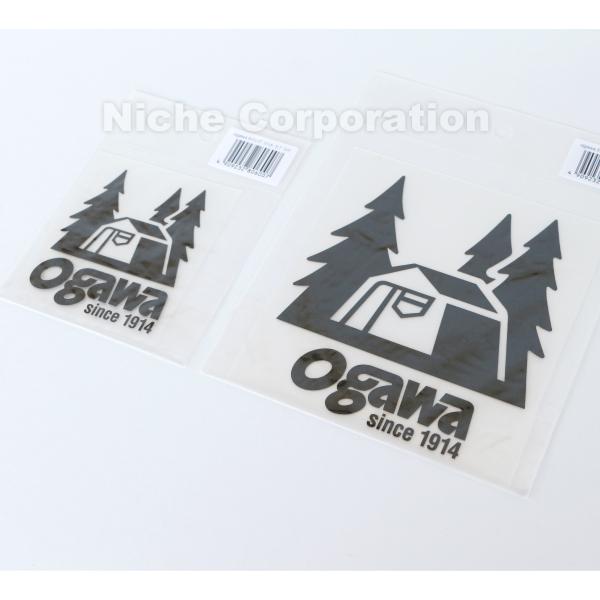 ogawa オガワキャンパル(ogawa) 限定品 カッティングステッカーS＆L 2