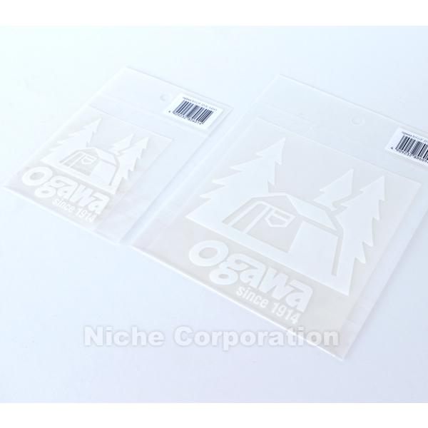 ogawa オガワキャンパル(ogawa) 限定品 カッティングステッカーS＆L 2