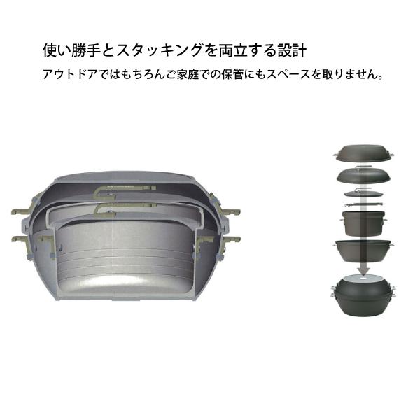 snow peak（スノーピーク） クッカー パンクッカー CS-600 キャンプ