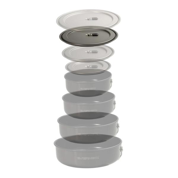 EVERNEW（エバニュー） The Lid 18cm ECA388 リッド フタ 蓋 アルミ製