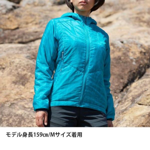 ファイントラック ポリゴン2ULフーディ レディース FIW0306