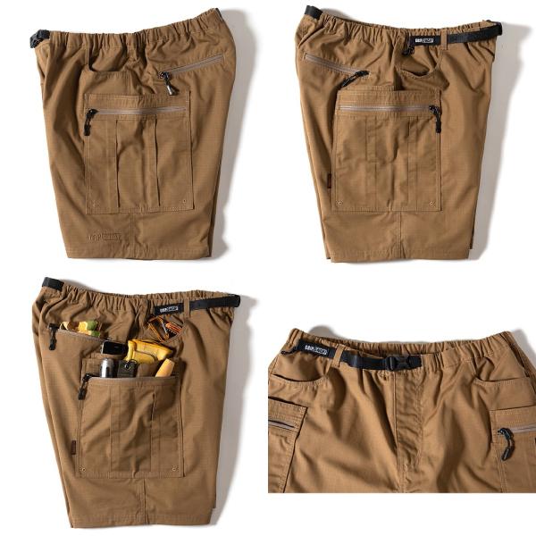 グリップスワニー パンツ FP ギアショーツ GRIP SWANY GSP-83 アウトドア 短パン キャンプ ウェア ボトムス ズボン_8