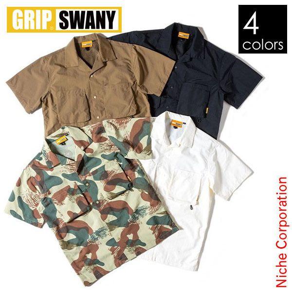 グリップスワニー メンズ SUPPLEX CAMP SHIRT 2.0 サプレックス キャンプシャツ 4