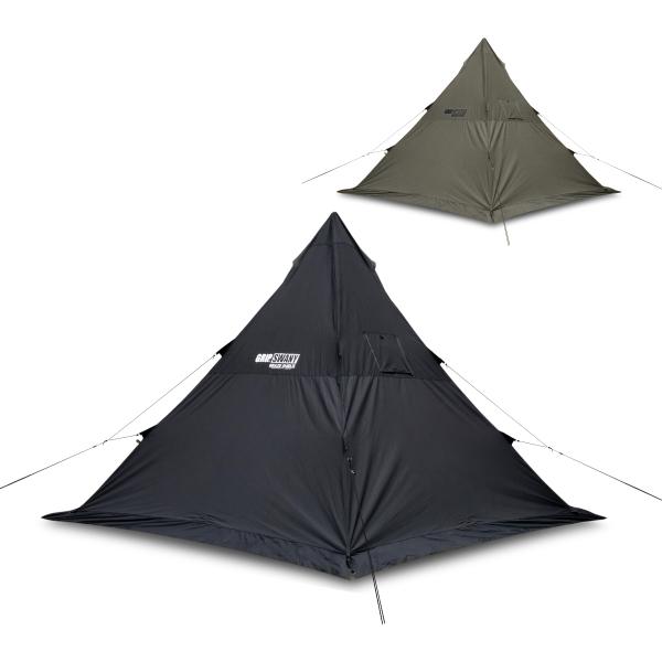 GRIP SWANY GST-04 ファイヤープルーフGSマザーテント　ブラック GRIP SWANY（グリップスワニー） ファイアプルーフ マザー GSテント