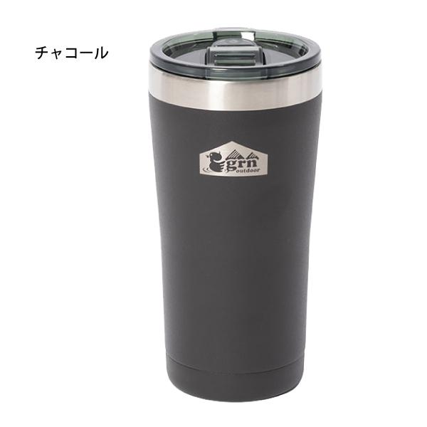 grn outdoor CAMPAINT TUMBLER GO0474F タンブラー アウトドア カップ キャンプ コップ 真空断熱 保冷 保温 530ml｜niche-express｜02