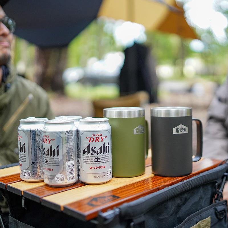 grn grn outdoor CANPAI ジョッキ GO1475F ビールジョッキ アウトドア 