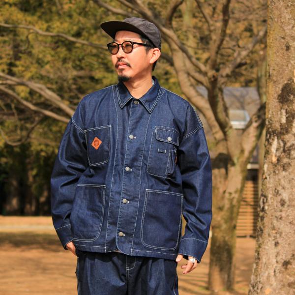 grn outdoor HIASOBI CAMPER ルーズカバーオール GO2223Q ウェア 