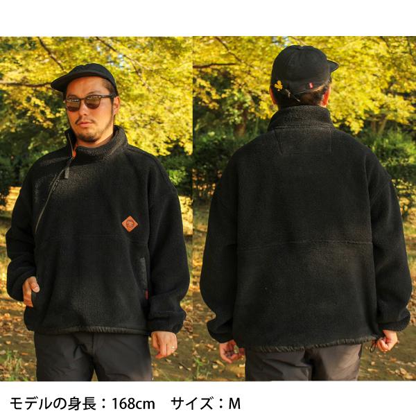 grn grn outdoor アウター HIASOBI リラックス ベア プルオーバー 