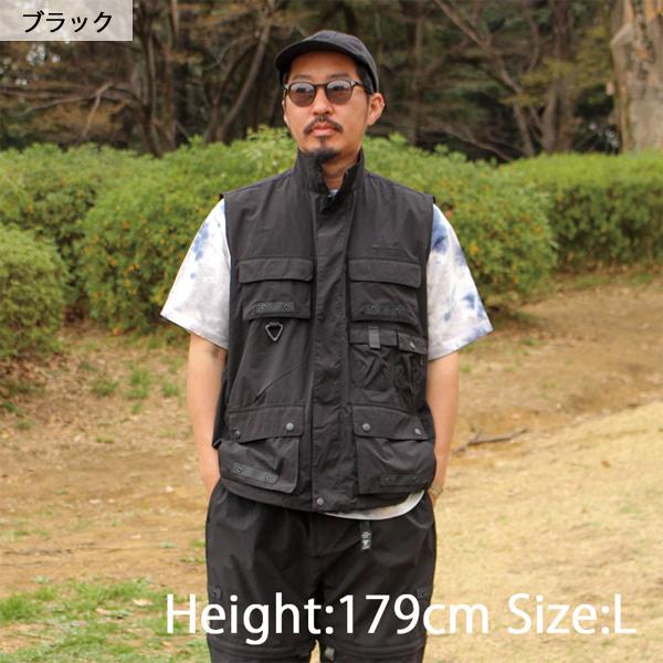 grn grn outdoor アウター MUSHI MUSHI ベスト GO3207Q アウトドア