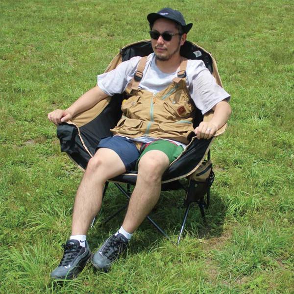 grn grn outdoor 60/40 クロス シングルソファーチェア GO3402F 収束型