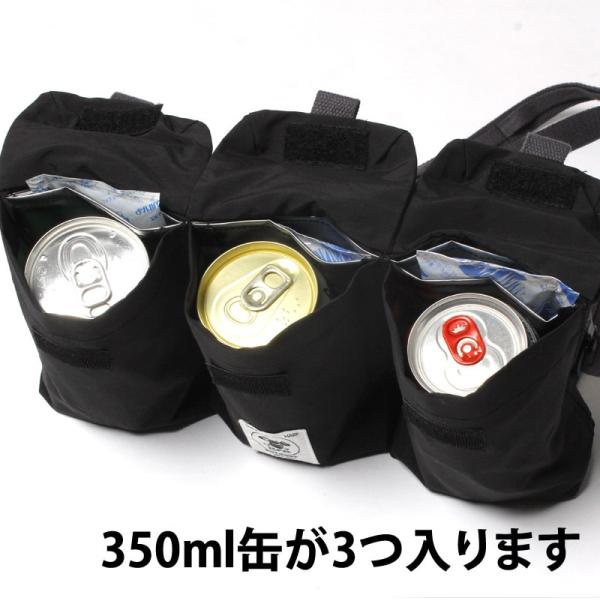 grn outdoor TEBURA BAG WANCAN GO9414Q ショルダーバッグ アウトドア バッグ キャンプ バック 缶 ビール 肩掛け｜niche-express｜12