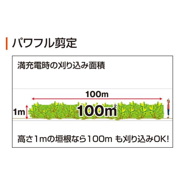 工進 充電式ヘッジトリマ SHT-1820 バッテリー ・充電器付き 0568540｜niche-express｜06