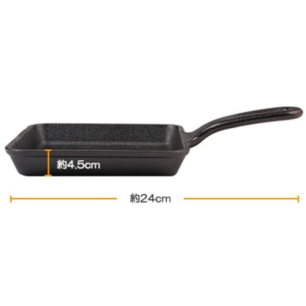 LODGE（ロッジ） スクエア スキレット L5WS3 キャンプ用品 : ニッチ